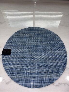 Chilewich Mini Basketweave Round Placemats